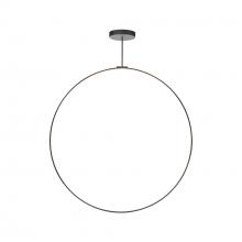 KUZCO Lighting PD82560-BK-UNV-010 - Cirque 60-in Black LED Pendant