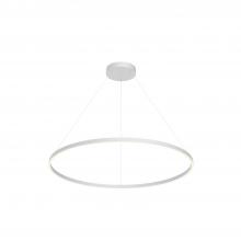 KUZCO Lighting PD87148-WH-UNV-010 - Cerchio 48-in White LED Pendant