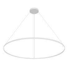 KUZCO Lighting PD87172-WH-UNV-010 - Cerchio 72-in White LED Pendant