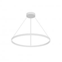 KUZCO Lighting PD87732-WH-UNV-010 - Cerchio 32-in White LED Pendant