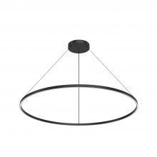 KUZCO Lighting PD87760-BK-UNV-010 - Cerchio 60-in Black LED Pendant