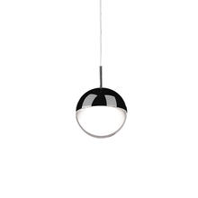 KUZCO Lighting 402801BC-LED - Pluto 4-in Black Chrome LED Pendant
