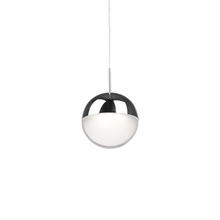 KUZCO Lighting 402801CH-LED - Pluto 4-in Chrome LED Pendant