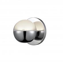 KUZCO Lighting WS47305-CH - Pluto 5-in Chrome LED Wall Sconce
