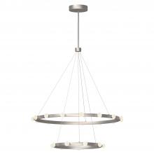 KUZCO Lighting CH63436-BN - Rezz 36-in Brushed Nickel LED Chandeliers