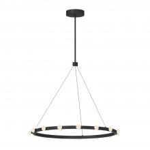 KUZCO Lighting PD63428-BK - Rezz 28-in Black LED Pendant