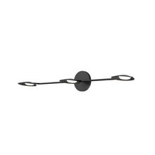 KUZCO Lighting VL90133-BK - Rotaire 33-in Black LED Vanity