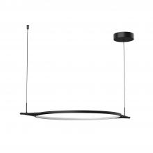 KUZCO Lighting PD84436-BK-UNV - Serif 36-in Black LED Pendant