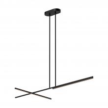 KUZCO Lighting LP28760-BK - Shift 60-in Black LED Linear Pendant