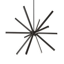 KUZCO Lighting CH14348-BK - Sirius 48-in Black LED Chandeliers