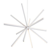KUZCO Lighting CH14356-WH - Sirius 56-in White LED Chandeliers