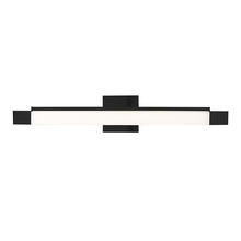 KUZCO Lighting VL13424-BK - Soho 27-in Black LED Vanity