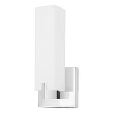 KUZCO Lighting 601485CH-LED - Stratford 12-in Chrome LED Wall Sconce