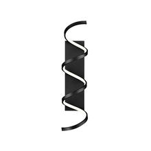 KUZCO Lighting WS93730-BK - Synergy 30-in Black LED Wall Sconce