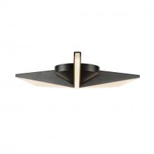 KUZCO Lighting FM64218-UB - Tachi 18-in Urban Bronze LED Flush Mount