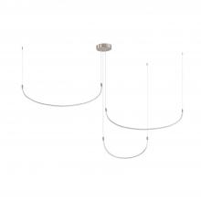 KUZCO Lighting MP89370-BN - Talis 70-in Brushed Nickel LED Multi Pendant