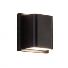 KUZCO Lighting AT48426-BK-UNV-3CCT - Tolan 4-in Black LED All terior Wall