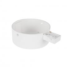 KUZCO Lighting TR989963-WH-UNV-010 - Trilo Track 4-in White UNV and 0-10 Dimming Trilo Track Canopy and Driver Cover