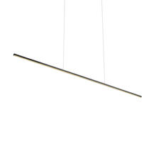 KUZCO Lighting LP18260-BK - Vega Minor 60-in Black LED Linear Pendant
