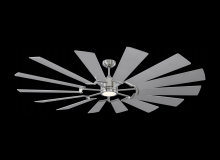 Monte Carlo Fans 14PRR72BSD - Prairie 72" LED Ceiling Fan