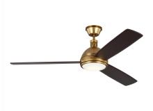 Monte Carlo Fans 3HCKR60HABD - Hicks 60" LED Ceiling Fan