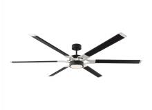 Monte Carlo Fans 6LFR72MBKD - Loft 72" LED Ceiling Fan