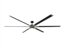 Monte Carlo Fans 6LFR96MBKD - Loft 96" LED Ceiling Fan