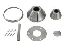 Monte Carlo Fans 88MCFK-BS - Maverick 88/99 Custom Finish Kit in Brushed Steel