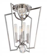 Hudson Valley 3004-PN - 4 LIGHT SEMI FLUSH