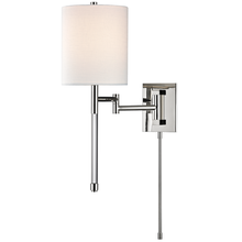Hudson Valley 9421-PN - 1 LIGHT WALL SCONCE WITH PLUG