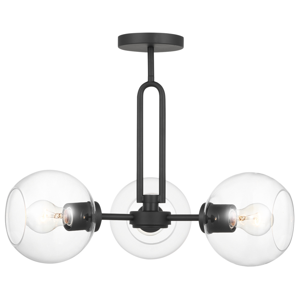 Codyn Three Light Semi-Flush Convertible Pendant