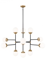 Generation - Designer 3187912-848 - Cafe Twelve Light Large Chandelier