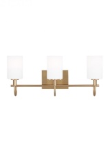 Generation - Designer 4457103-848 - Oak Moore Three Light Wall / Bath