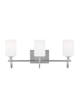 Generation - Designer 4457103-962 - Oak Moore Three Light Wall / Bath