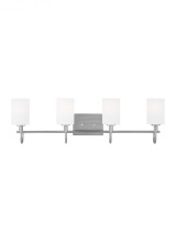 Generation - Designer 4457104-962 - Oak Moore Four Light Wall / Bath