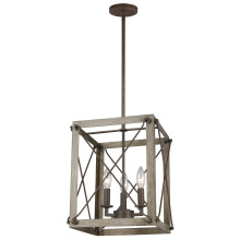 Generation - Designer 6526303EN-872 - Thornwood Small Three Light Hall / Foyer