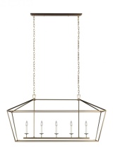 Generation - Designer 6692605-848 - Dianna Five Light Medium Linear Chandelier