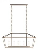 Generation - Designer 6692605EN-848 - Dianna Five Light Medium Linear Chandelier