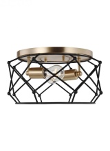 Generation - Designer 7534102-848 - Zarra Two Light Flush Mount