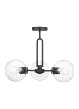 Generation - Designer 7755703-112 - Codyn Three Light Semi-Flush Convertible Pendant