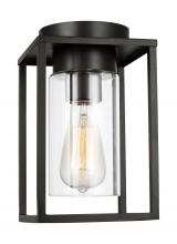 Generation - Designer 7831101EN7-71 - Vado transitional 1-light LED outdoor exterior ceiling ceiling flush mount in antique bronze finish
