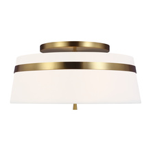 Generation - Designer AF1153BBS - Cordtlandt Large Semi-Flush Mount