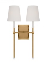 Generation - Designer AW1202BBS - Baxley Double Sconce