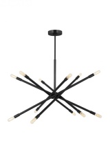 Generation - Designer CC16612MBK - Eastyn Large Chandelier