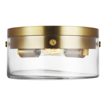 Generation - Designer CF1002BBS - Garrett Medium Flush Mount