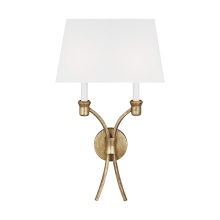 Generation - Designer CW1032ADB - Westerly Double Sconce