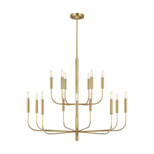 Generation - Designer EC10015BBS - Brianna Large Two-Tier Chandelier