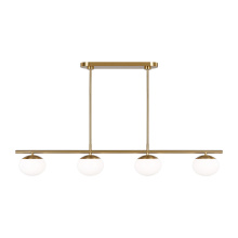 Generation - Designer EC1276BBS - Lune Large Linear Chandelier