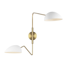 Generation - Designer EW1072MWT - Jane Double Task Sconce