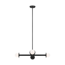 Generation - Designer KC1064MBK - Nodes Wide Chandelier